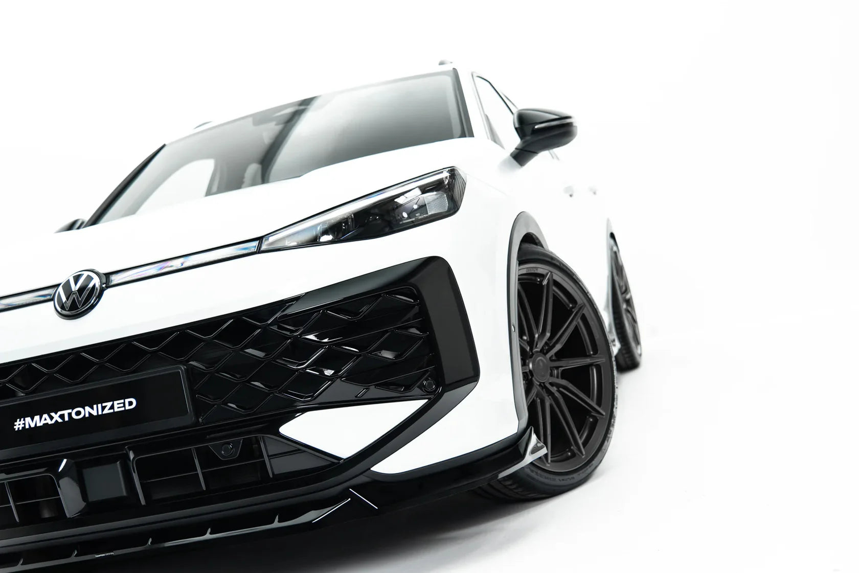 Maxton Design Frontlippe / Frontsplitter für T-Roc R-Line Mk2
