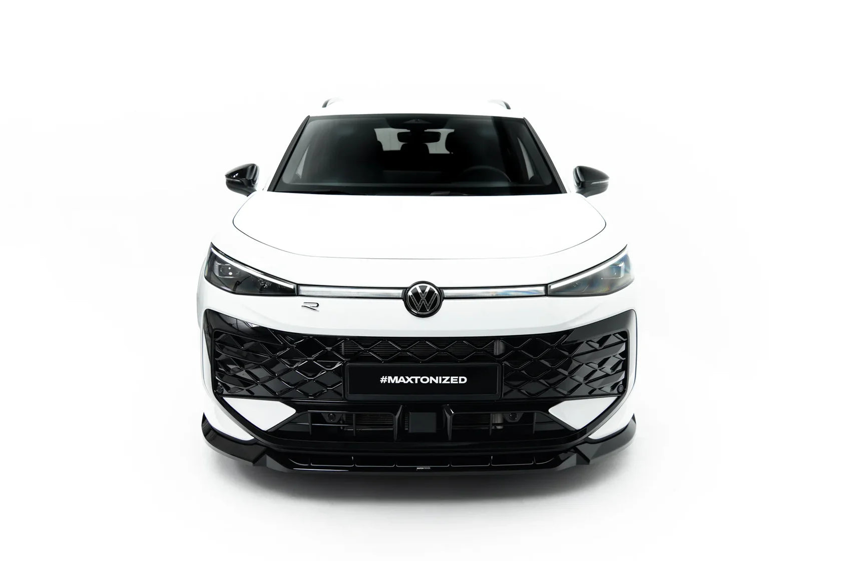 Maxton Design Frontlippe / Frontsplitter für T-Roc R-Line Mk2