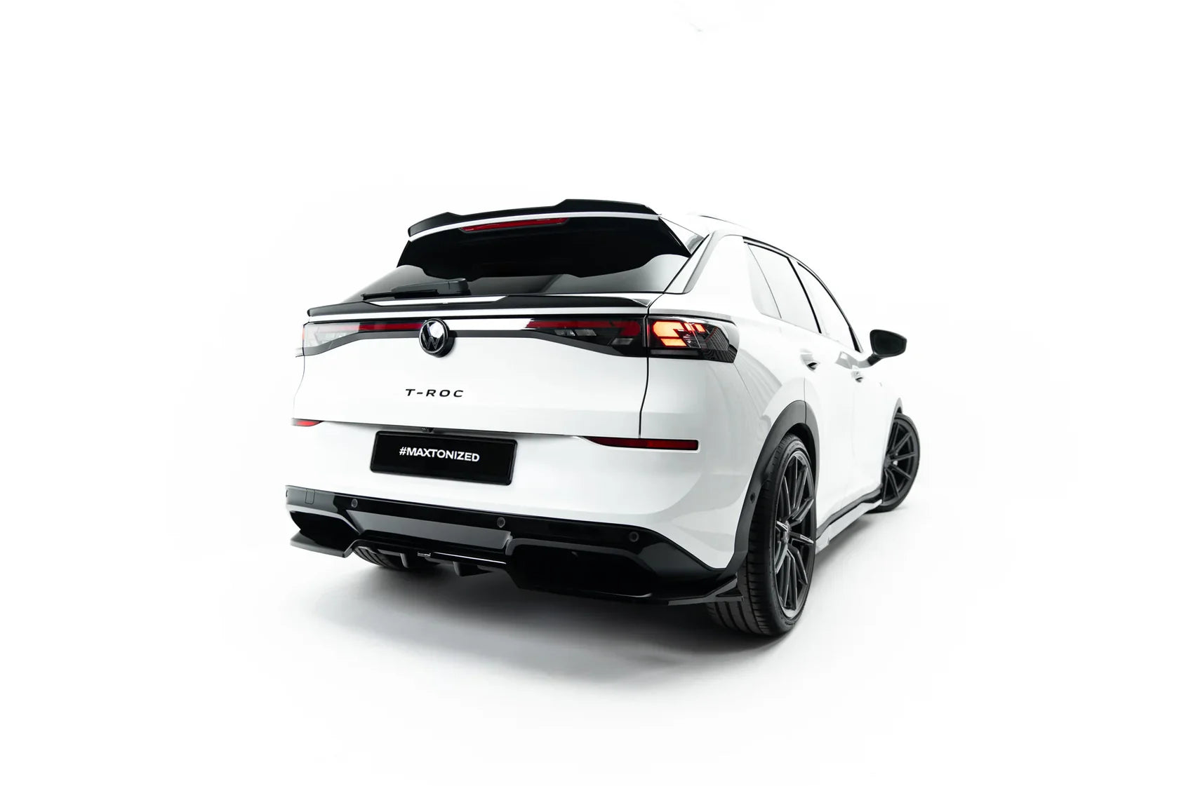 Maxton Design Spoiler Cap unten für VW T-Roc R-Line Mk2