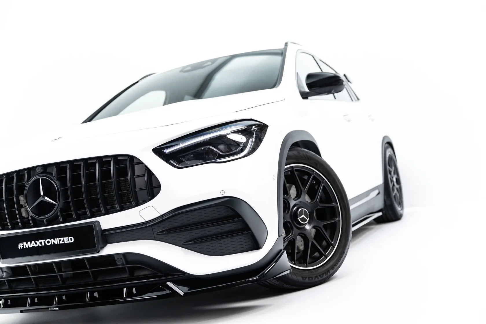 Maxton Design Frontlippe / Frontsplitter für Mercedes-AMG GLA 35 H247