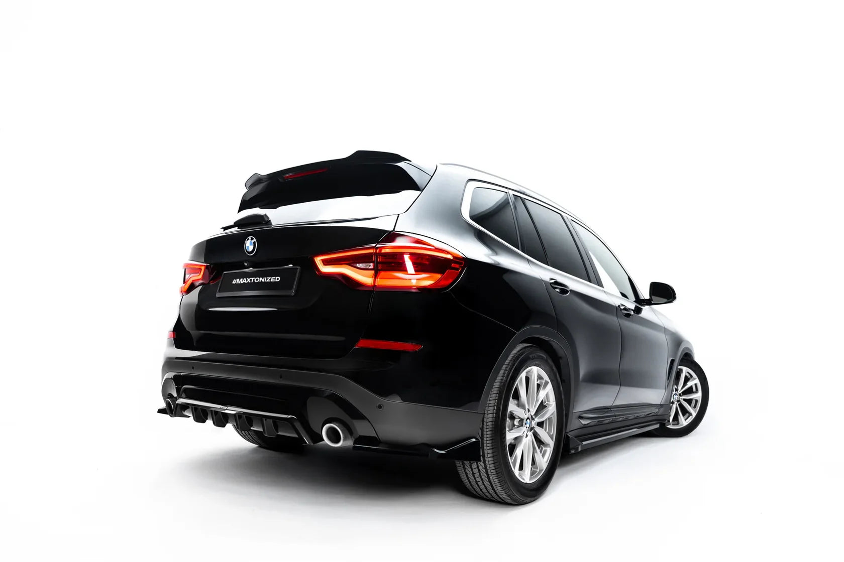 Maxton Design Heckdiffusor Ansatz V.2 für BMW X3 G01 