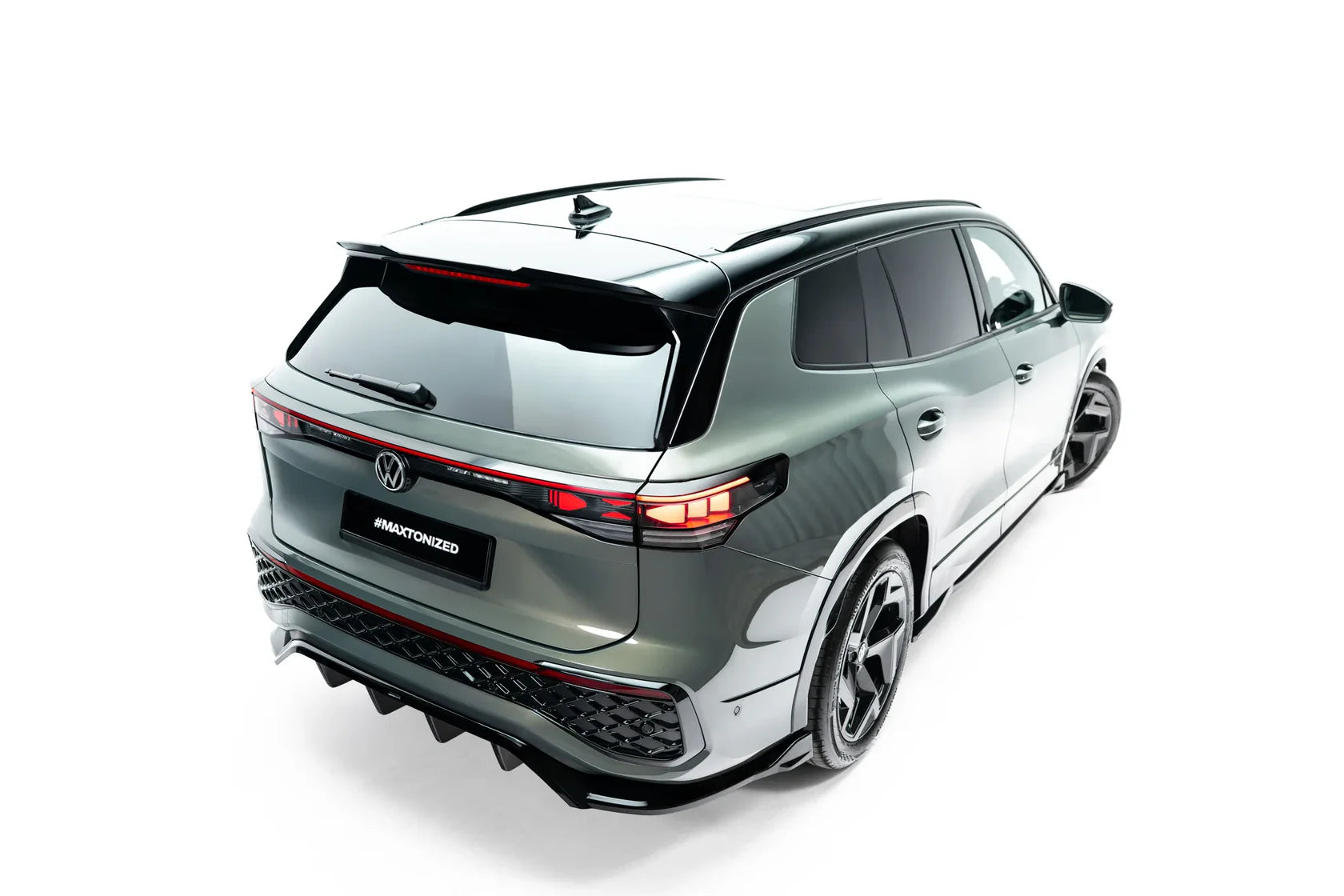 Maxton Design Spoiler Cap für VW Tayron R-Line Mk1