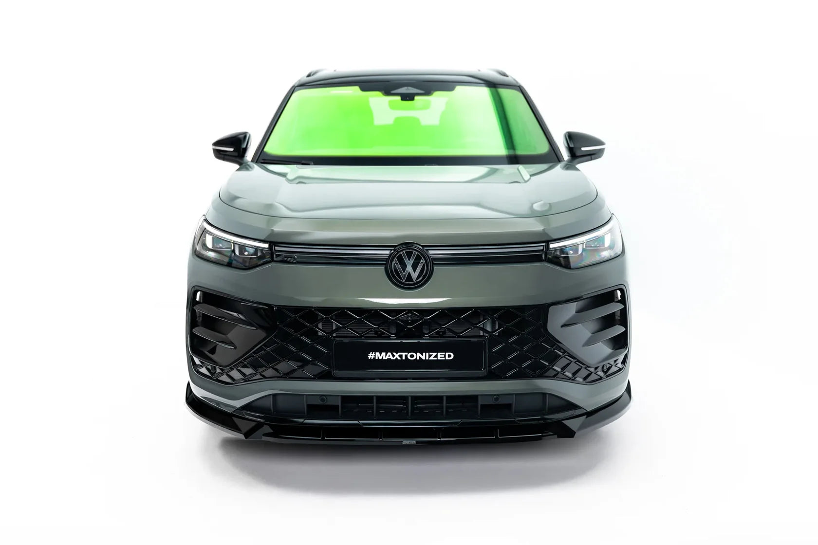 Maxton Design Frontlippe / Frontsplitter V.2 für VW Tayron R-Line Mk1