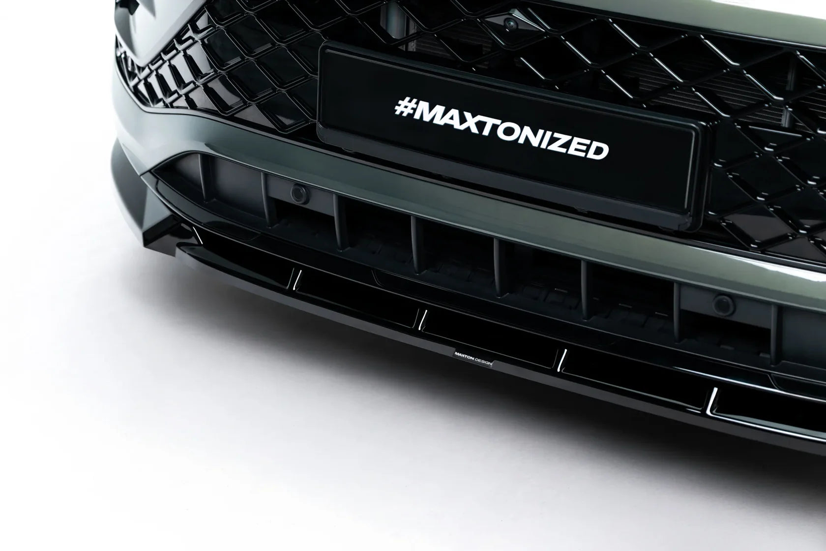 Maxton Design Frontlippe / Frontsplitter V.2 für VW Tayron R-Line Mk1