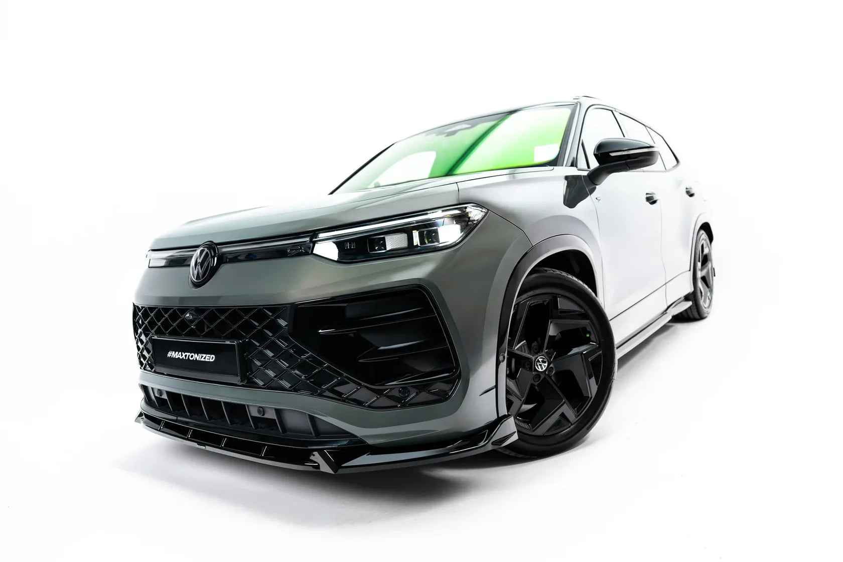 Maxton Design Frontlippe / Frontsplitter V.2 für VW Tayron R-Line Mk1