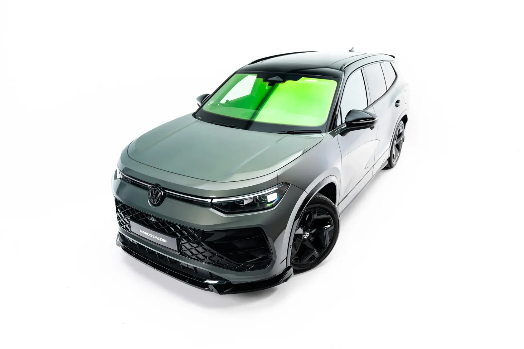 Maxton Design Frontlippe / Frontsplitter V.2 für VW Tayron R-Line Mk1