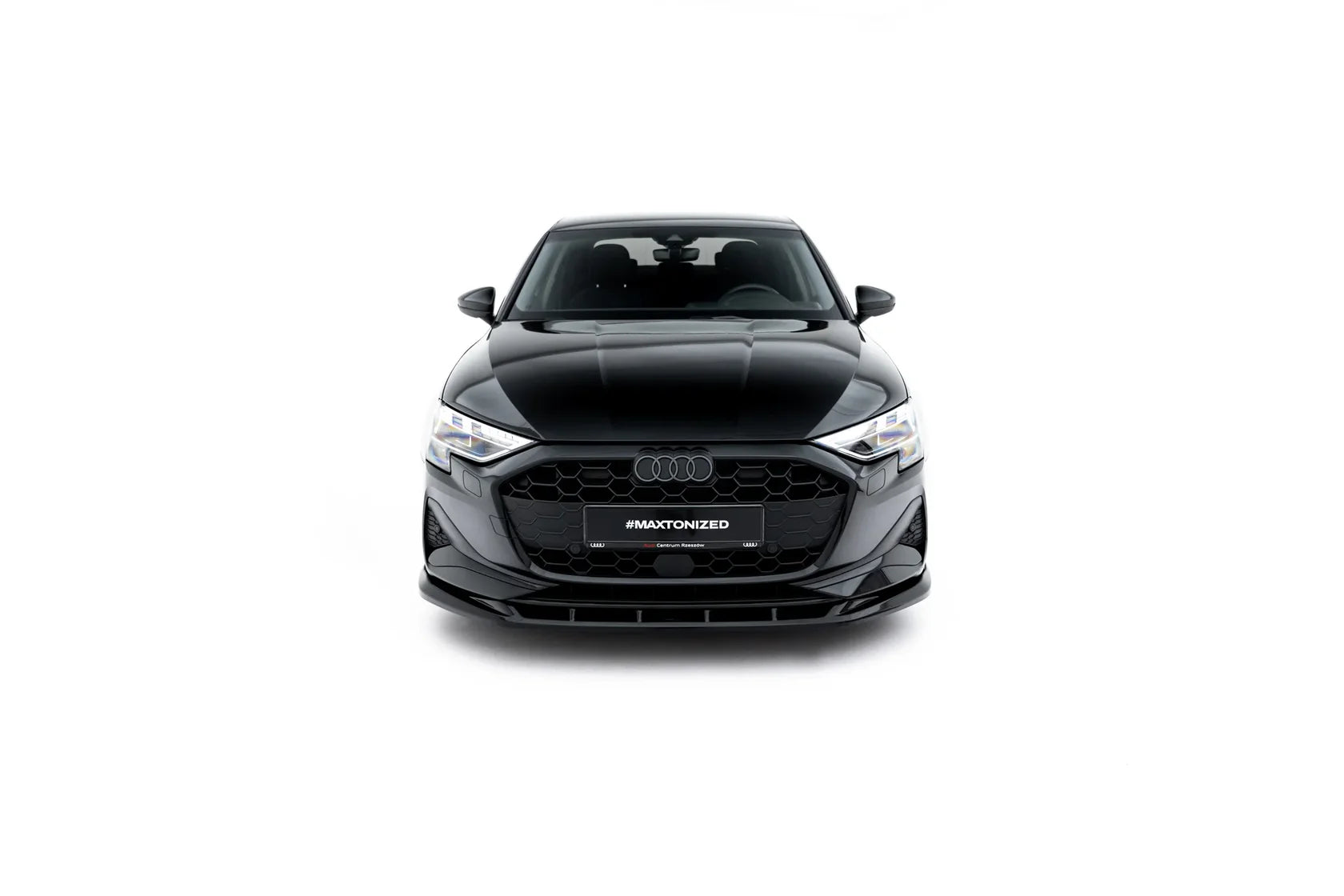 Maxton Design Frontlippe / Frontsplitter V.2 für Audi A3 Limousine 8Y Facelift