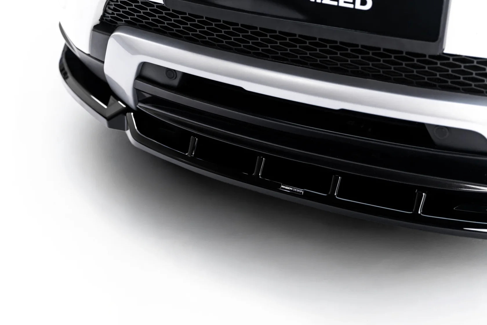 Maxton Design Frontlippe / Frontsplitter für Land Rover Range Rover Evoque Mk1