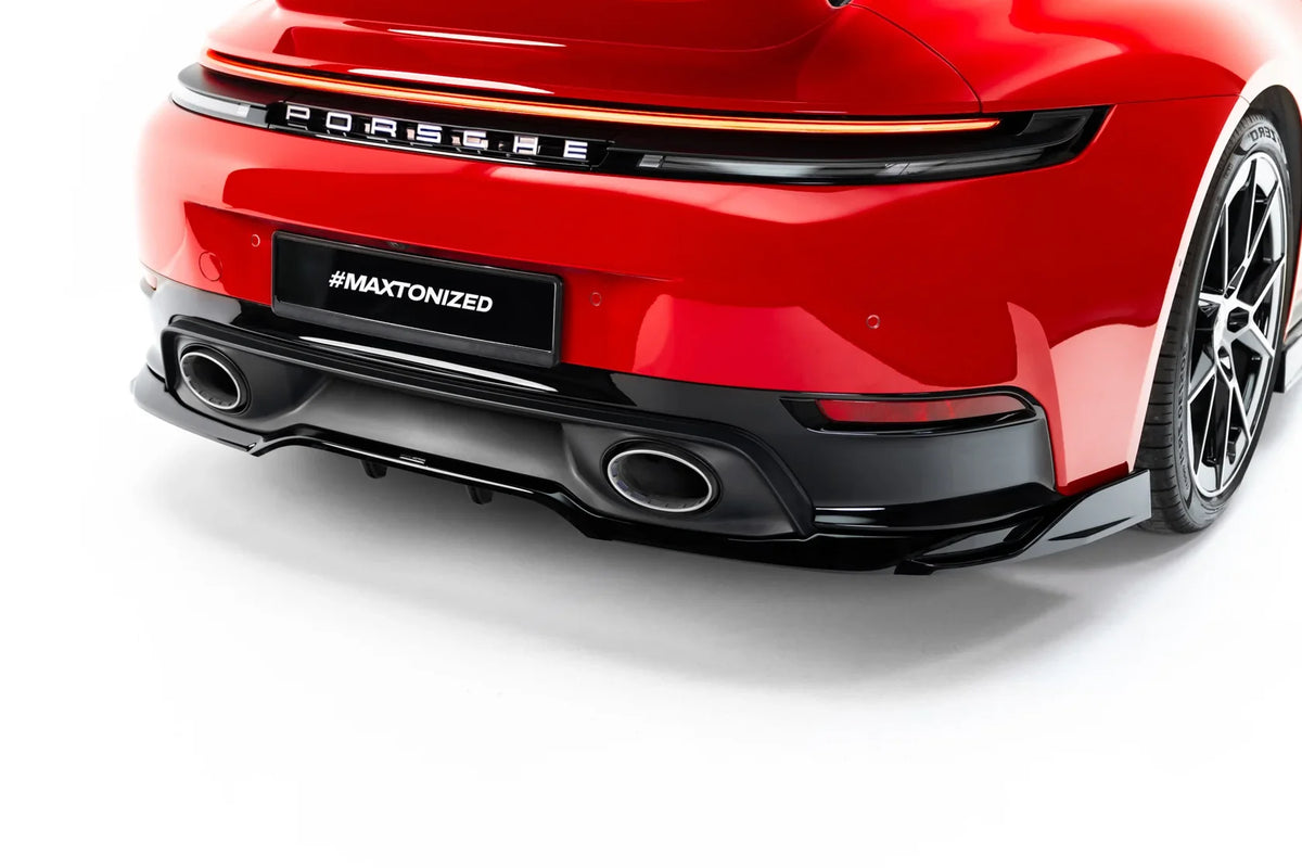 Maxton Design Heckdiffusor Erweiterung für Porsche 911 Carrera Aero 992 Facelift