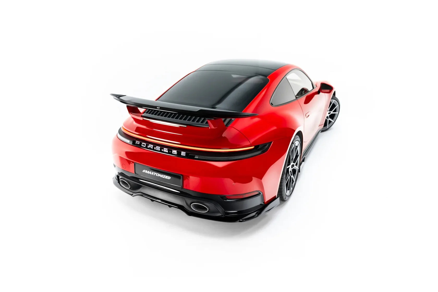 Maxton Design Spoiler Cap für Porsche 911 Carrera Aero / Carrera GTS 992 Facelift