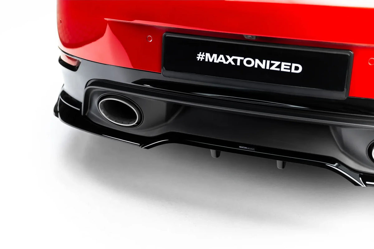 Maxton Design Heckdiffusor Erweiterung für Porsche 911 Carrera Aero 992 Facelift