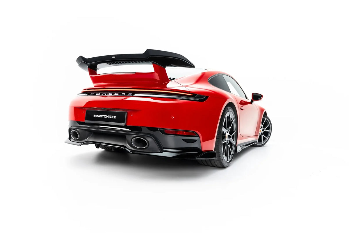 Maxton Design Heckdiffusor Erweiterung für Porsche 911 Carrera Aero 992 Facelift