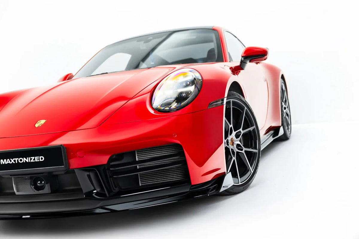 Maxton Design Frontlippe / Frontsplitter für Porsche 911 Carrera Aero / Carrera GTS 992 Facelift