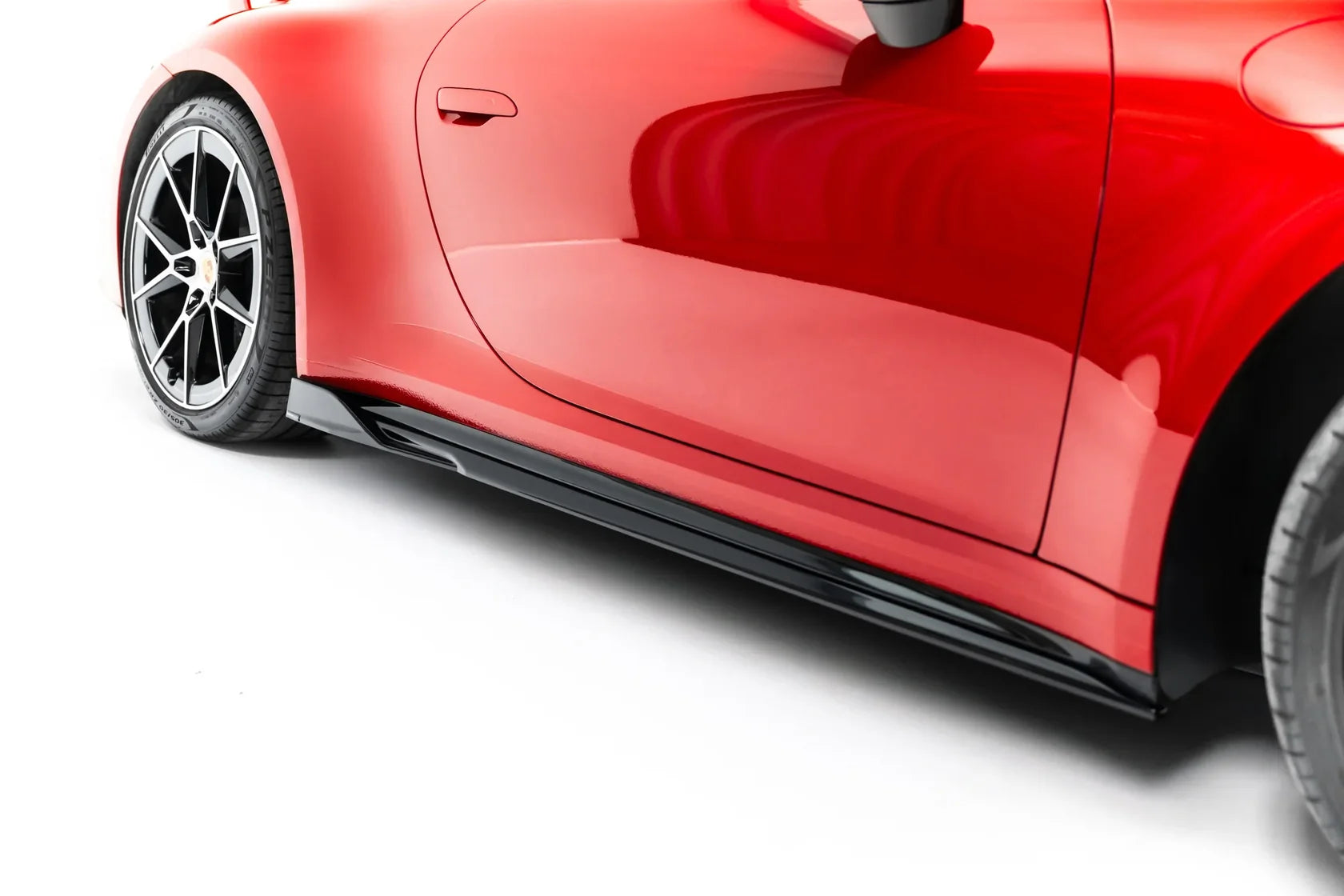 Maxton Design Seitenschweller Erweiterung für Porsche 911 Carrera Aero / Carrera GTS 992 Facelift