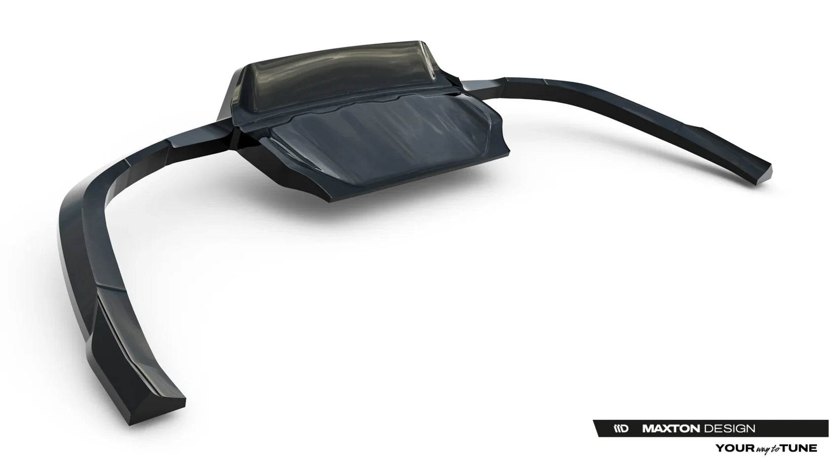 Maxton Design Zentraler Hinterer Splitter für Jaguar F-Pace S X761