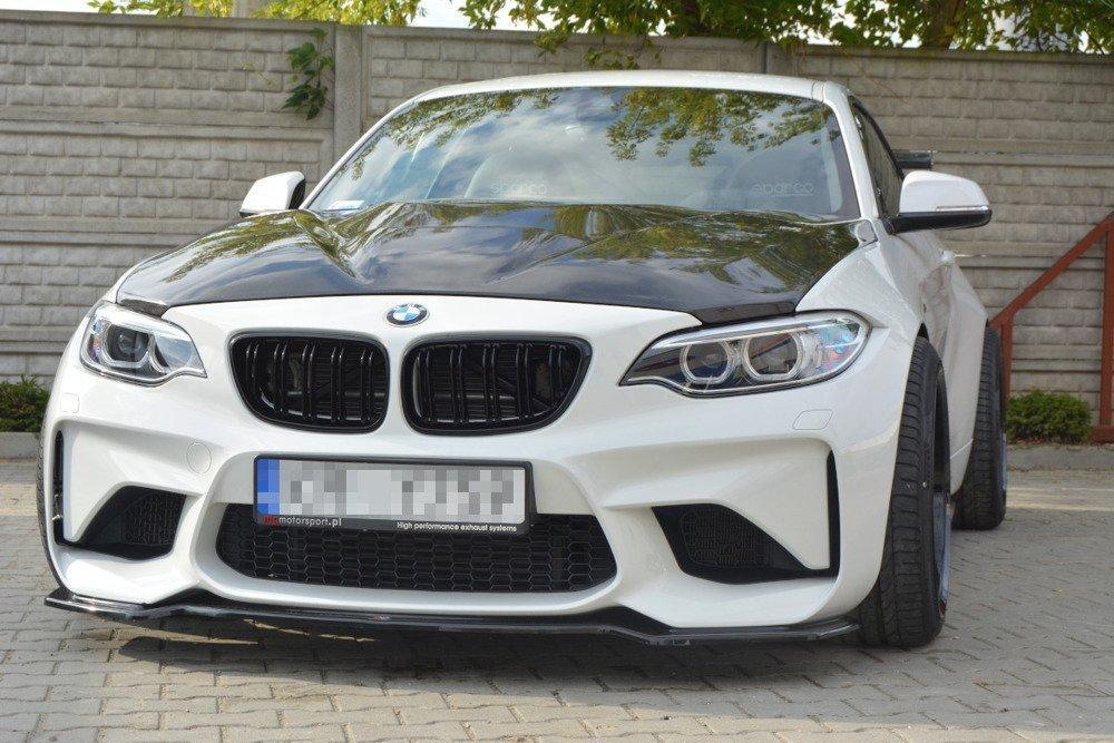 Front Lippe / Front Splitter / Frontansatz BMW M2 F87 von Maxton Design - UPGRADEMYCAR