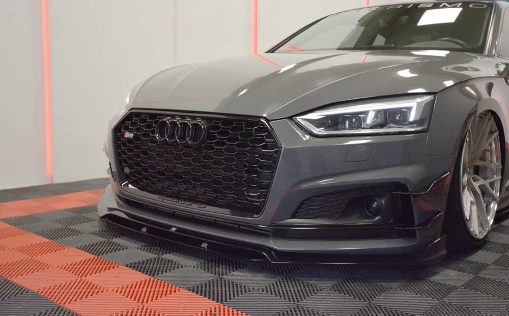 Front Lippe / Front Splitter / Frontansatz für Audi S5 F5 von Maxton Design - UPGRADEMYCAR