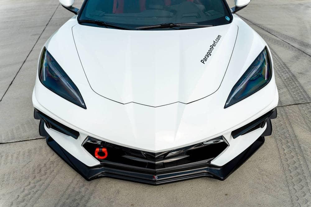 Front Splitter / Cup Schwert / Frontansatz für Chevrolet Corvette C8 von Maxton Design