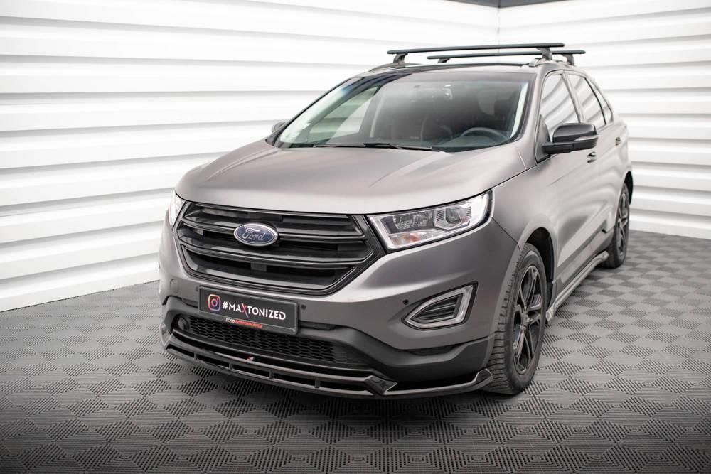 Front Lippe / Front Splitter / Frontansatz für Ford Edge MK2 von Maxton Design