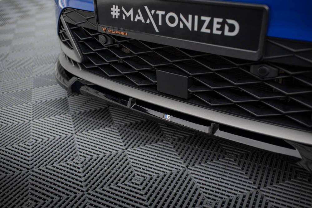 Front Lippe / Front Splitter / Frontansatz V.2 für Audi TT 8J von Maxton Design