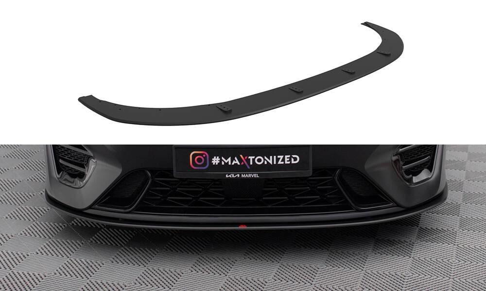 Front Lippe / Front Splitter / Frontansatz V.3 für Kia ProCeed GT (CD) von Maxton Design