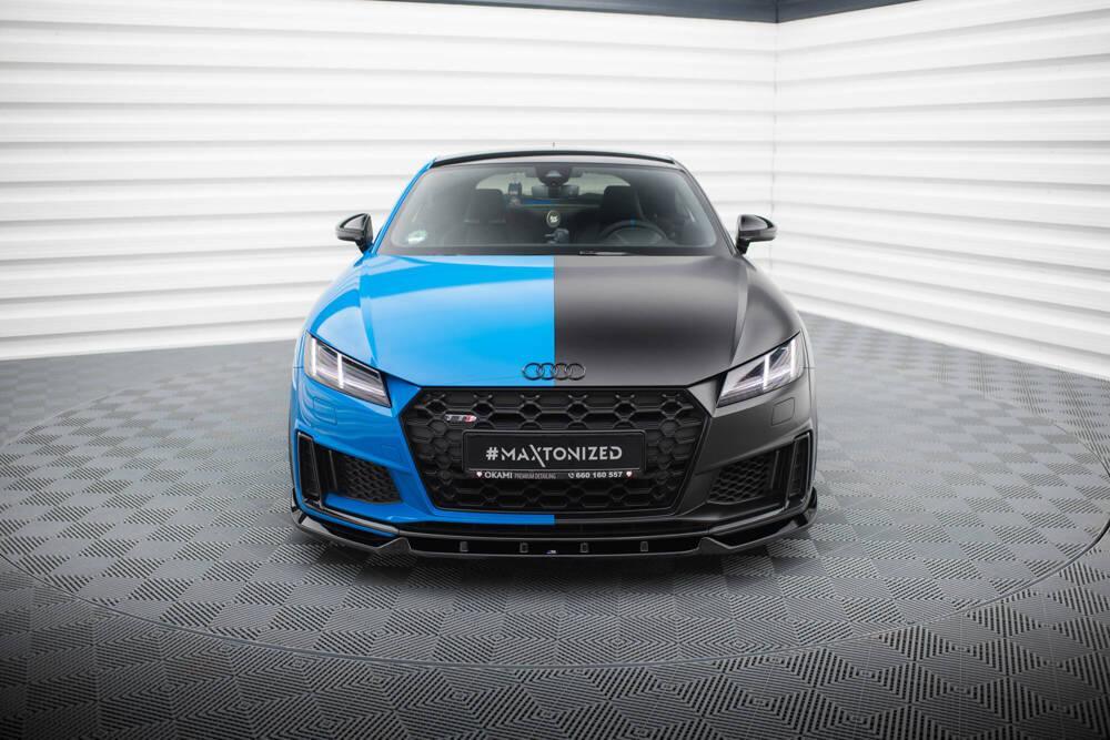 Front Lippe / Front Splitter / Frontansatz V.3 für Audi A6 C7 von Maxton Design