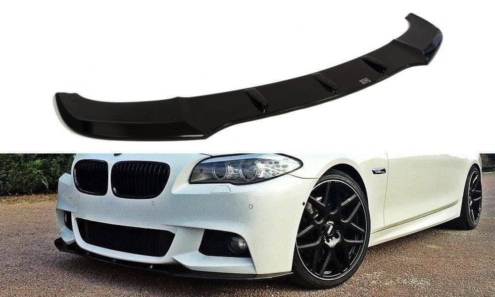 Front Diffusor / Front Splitter / Cup Schwert / Frontansatz V.1für BMW 5er F10/F11 mit M-Paket von Maxton Design