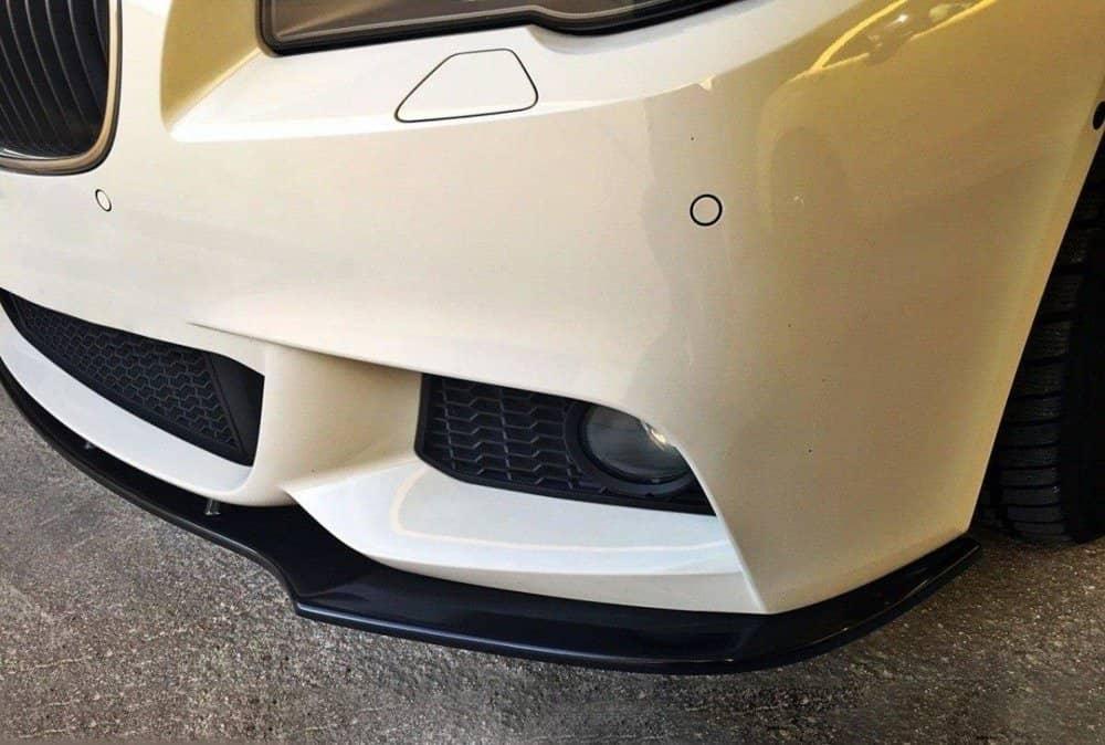 Front Diffusor / Front Splitter / Cup Schwert / Frontansatz V.1für BMW 5er F10/F11 mit M-Paket von Maxton Design