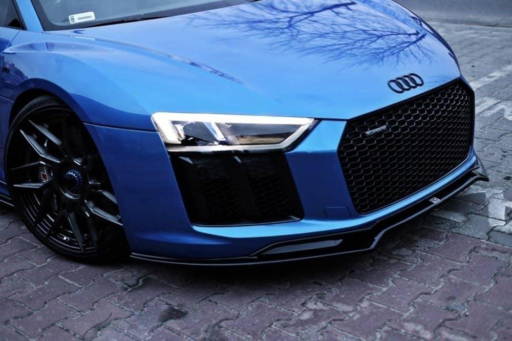 Front Lippe / Front Splitter / Frontansatz V.2 für AUDI R8 4S von Maxton Design - UPGRADEMYCAR