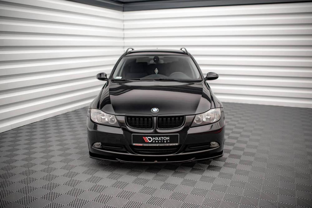 Front Lippe / Front Splitter / Frontansatz V.2 für BMW 3 E90 / E91 von Maxton Design