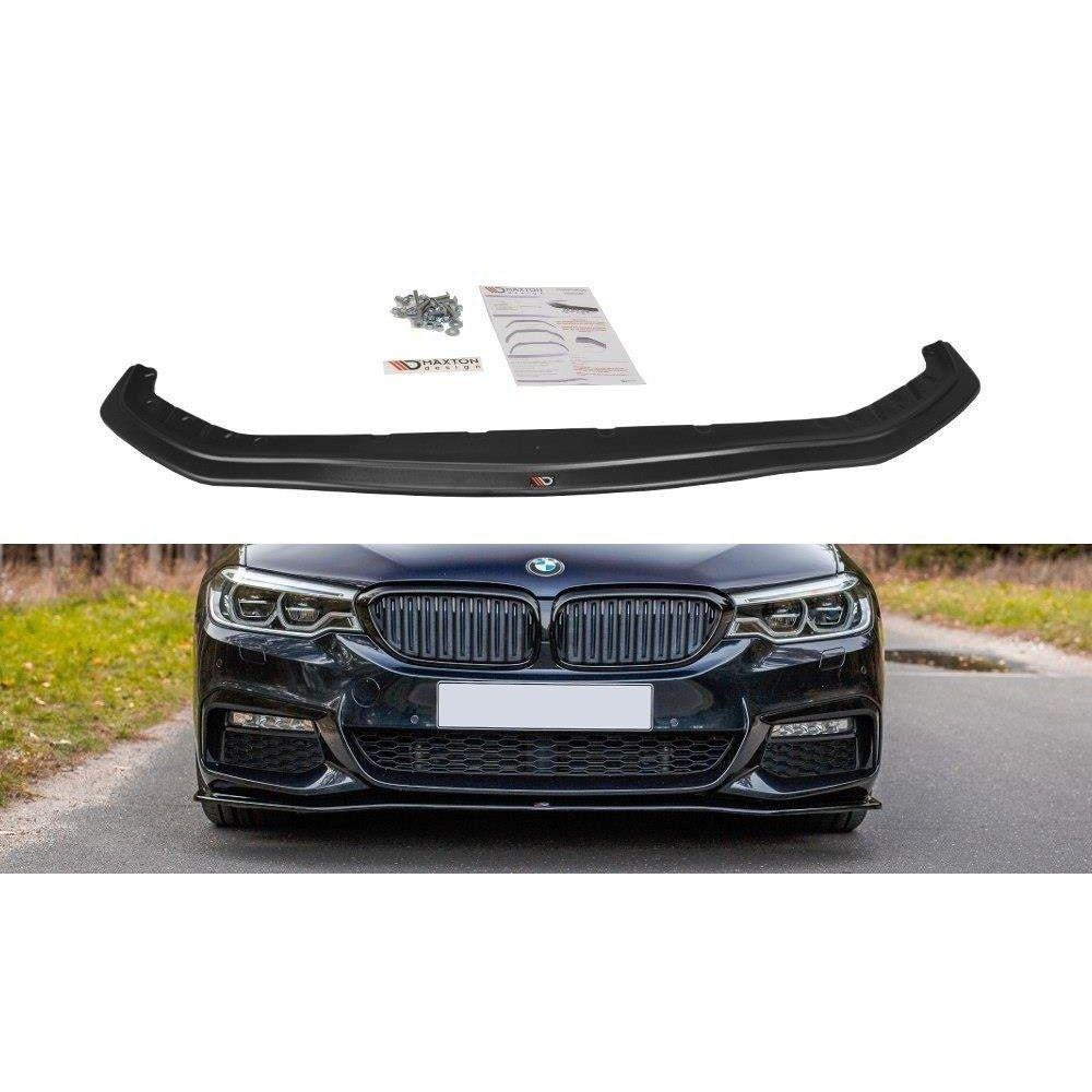 Front Lippe / Front Splitter / Frontansatz V.2 für BMW 5er G30 / G31 M-Paket von Maxton Design - UPGRADEMYCAR