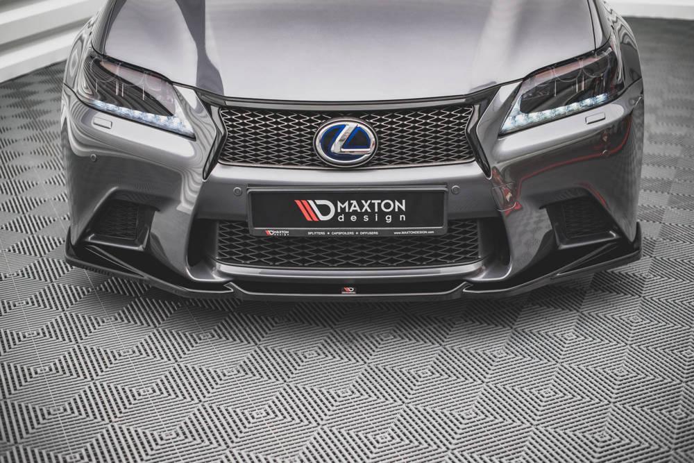 Front Lippe / Front Splitter / Frontansatz V.2 für Lexus GS F-Sport MK4 von Maxton Design