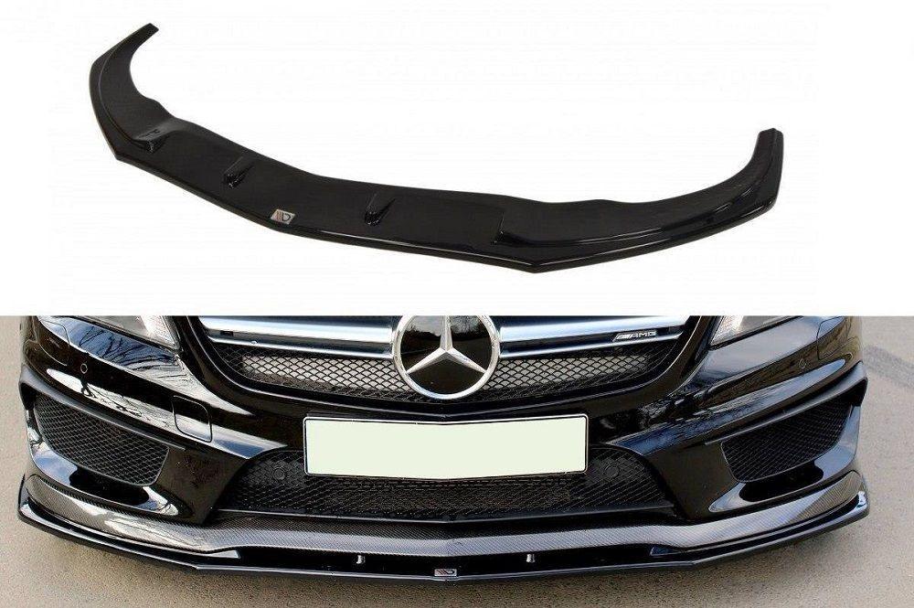 Front Lippe / Front Splitter / Frontansatz V.2 für Mercedes CLA 45 AMG C117 von Maxton Design - UPGRADEMYCAR
