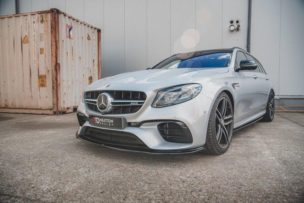 Front Lippe / Front Splitter / Frontansatz V.2 für Mercedes E63 AMG S213/W213 von Maxton Design - UPGRADEMYCAR