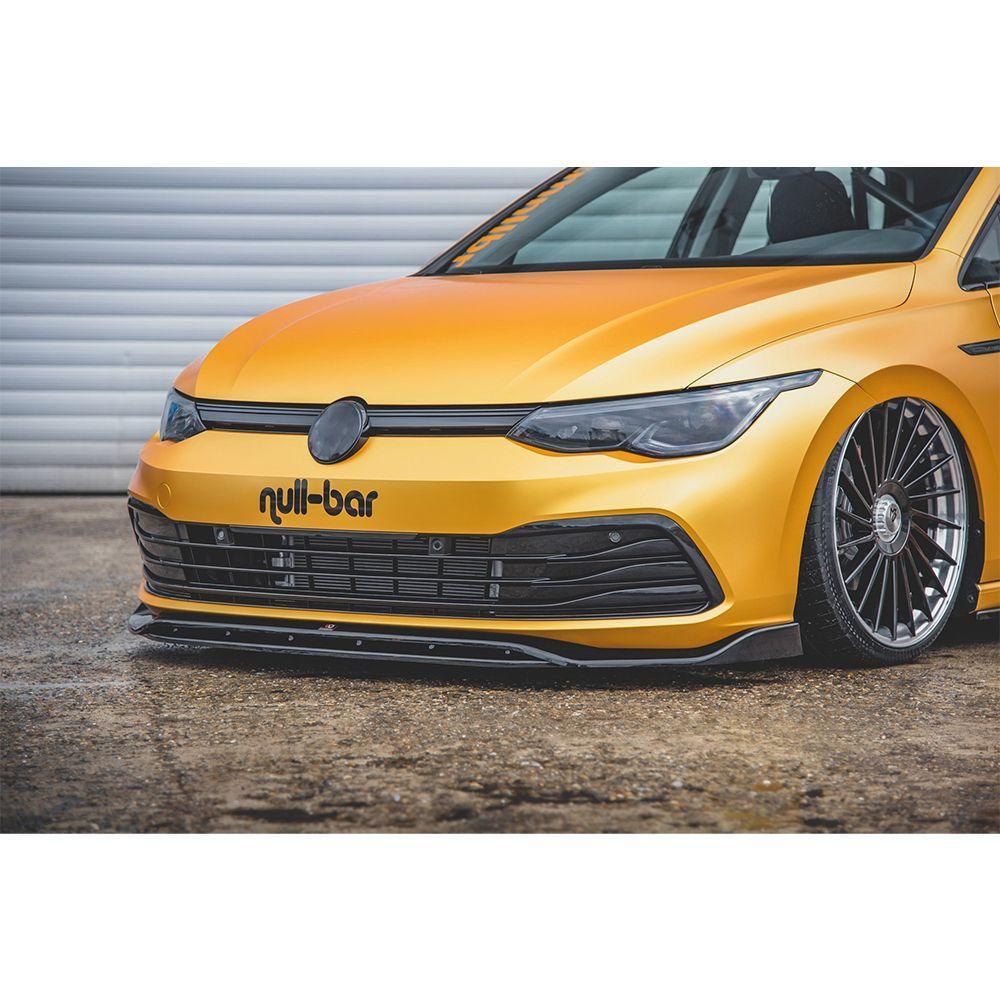 Front Lippe / Front Splitter / Frontansatz V.2 für VW Golf 8 von Maxton Design - UPGRADEMYCAR