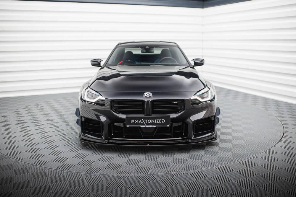 Front Lippe / Front Splitter / Frontansatz V.4 für BMW M2 G87 von Maxton Design