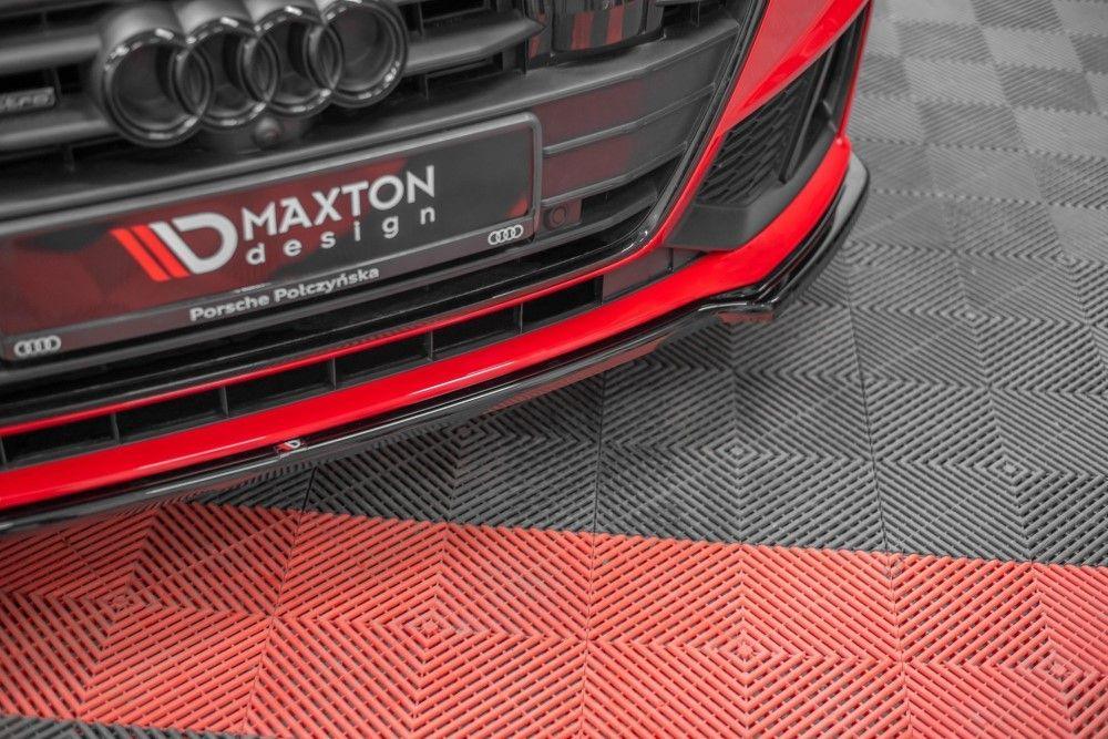 Maxton Design Front Lip / Front Splitter V.1 for Audi A7 C8 S-Line