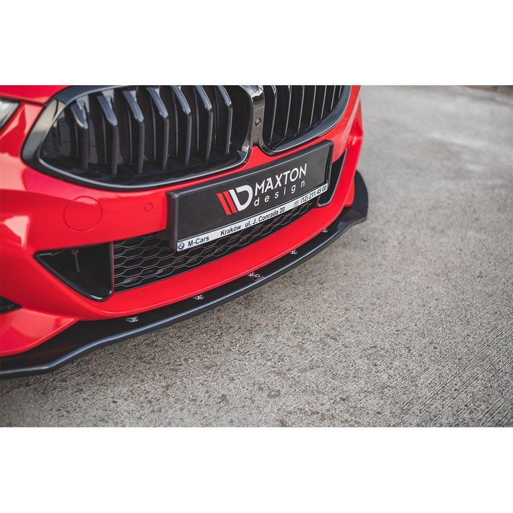 Front lip / front splitter / front apron V.1 for BMW 8 Coupe / Grand Coupe G15 / G16 M-Package by Maxton Design