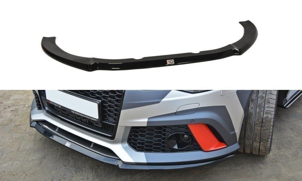 Front Lippe / Front Splitter / Frontansatz V.2 für Audi RS6 C7 von Maxton Design
