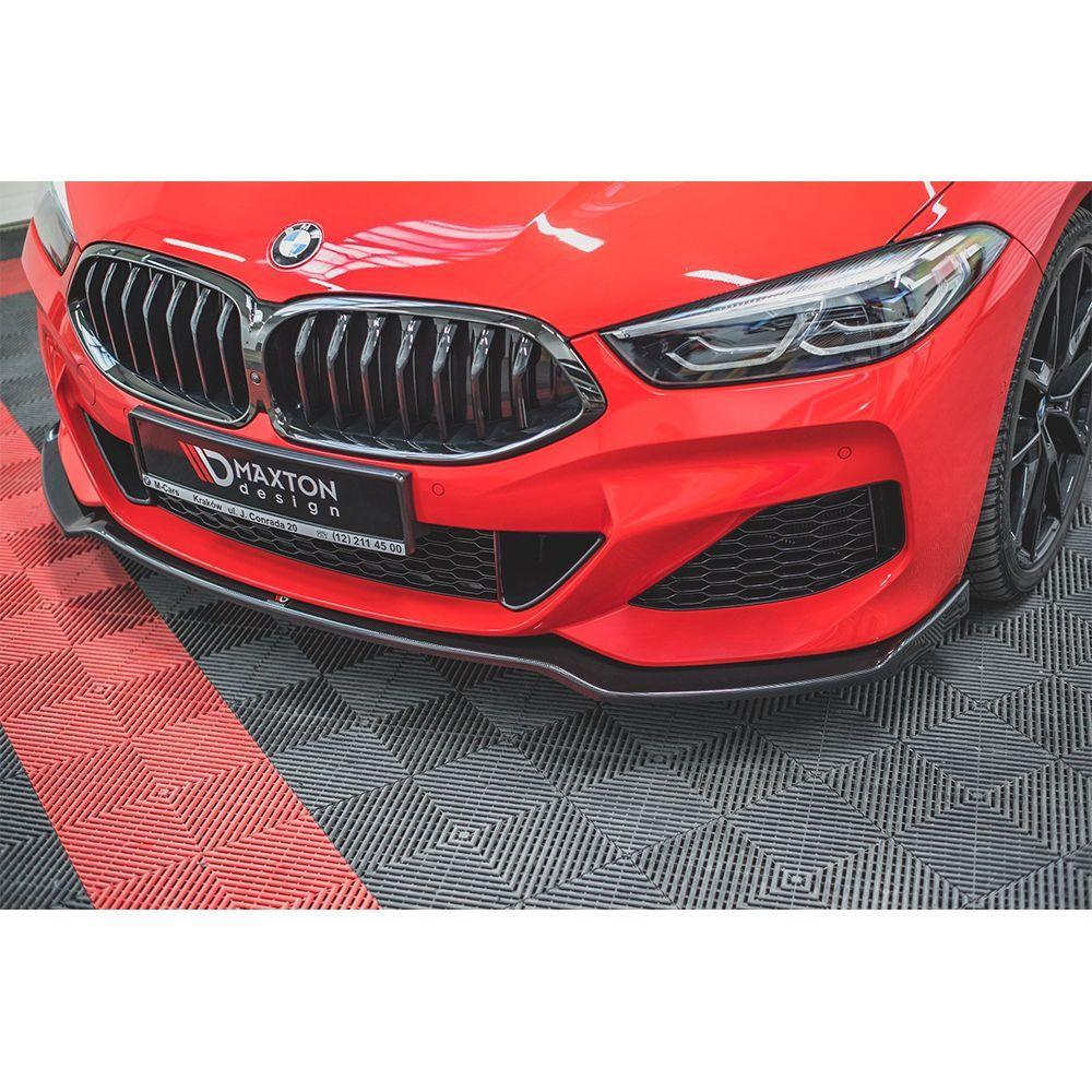 Maxton Design Front Lip / Front Splitter V.2 for BMW 8 Coupe / Gran Coupe G15 / G16 M-Package