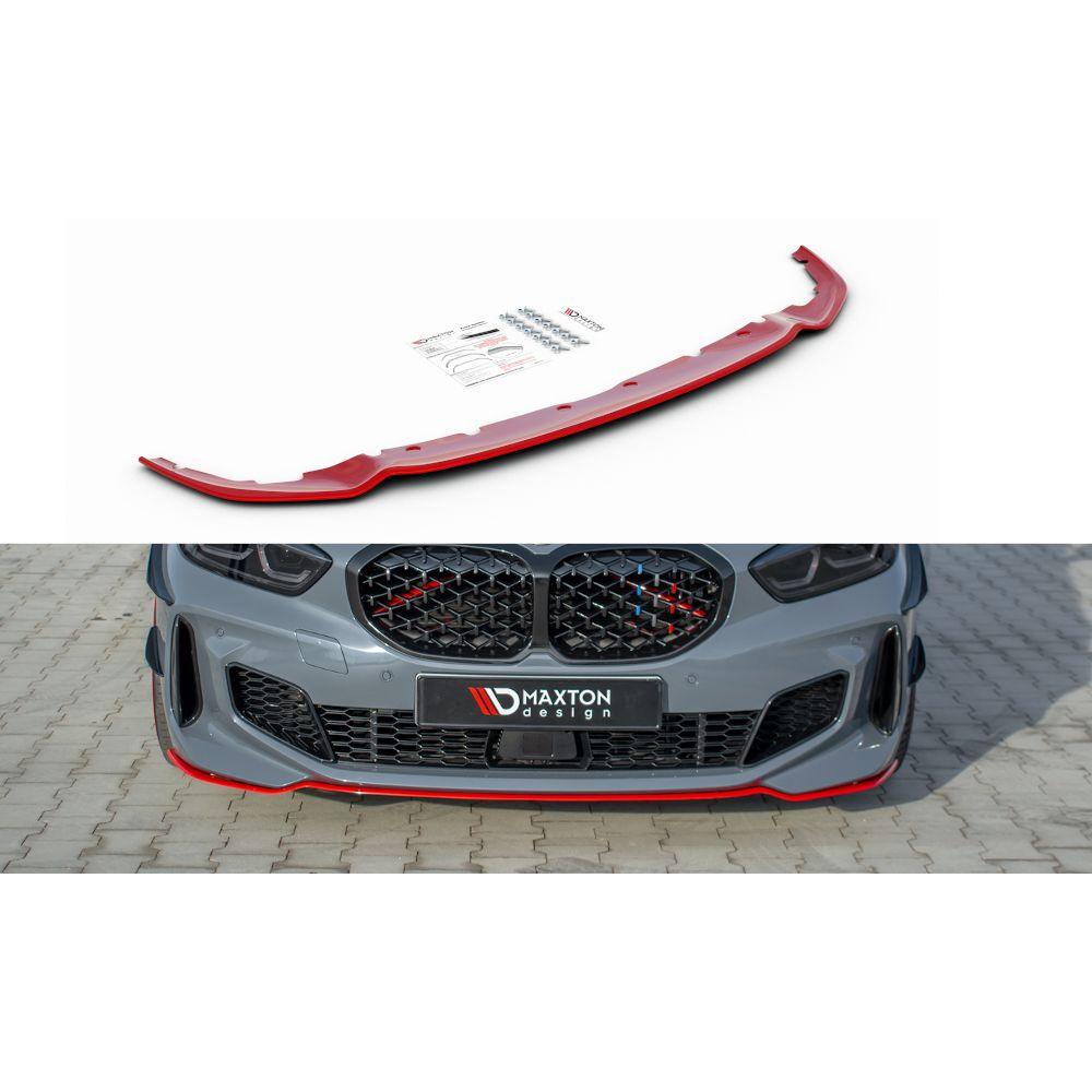 Front Lippe / Front Splitter / Frontansatz V.4 für BMW 1er F40 M135i M-Paket von Maxton Design
