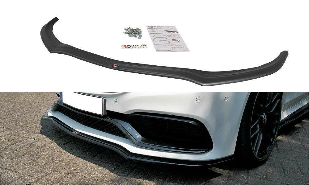 Front lip / front splitter / front apron V.1 for Mercedes C-Class C205 63 AMG Coupe by Maxton Design