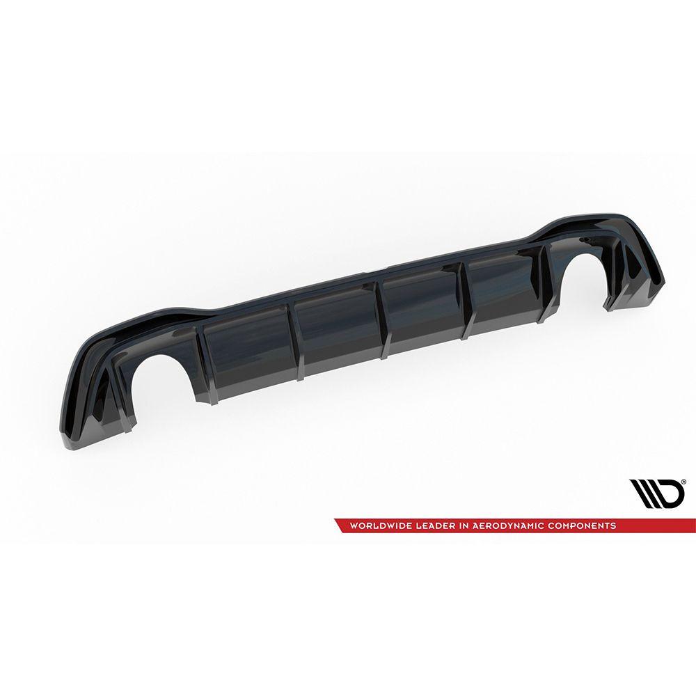 Rear diffuser in set with exhaust for VW Golf 8 for perfect GTI look from Maxton Design