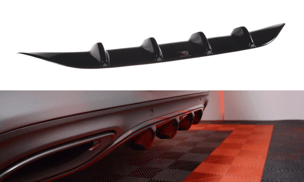 Rear diffuser extension for Mercedes - Benz C-Class W205 Coupe AMG-Line by Maxton Design