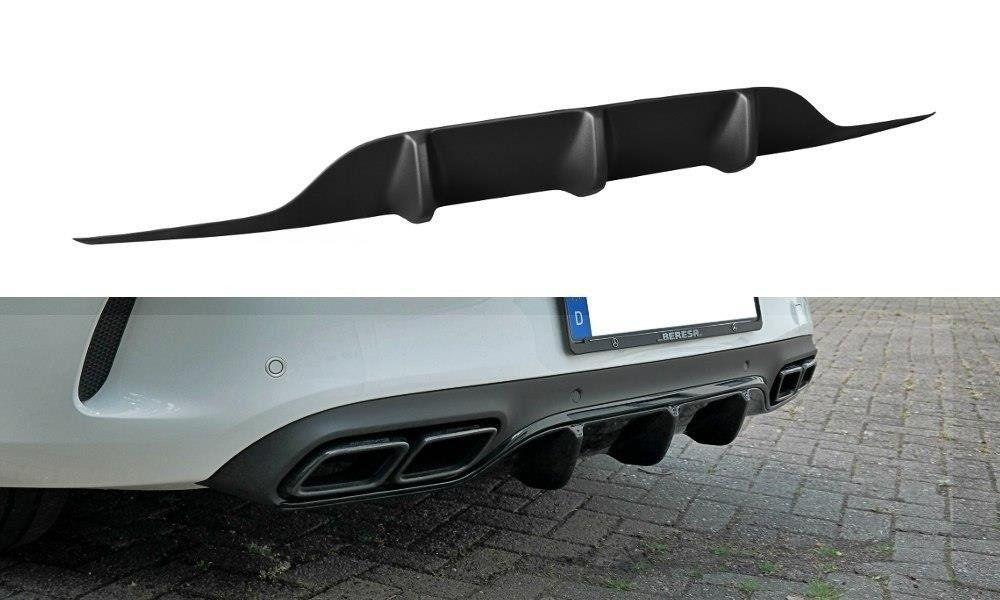 Rear diffuser extension for Mercedes C-Class C205 63 AMG Coupe by Maxton Design