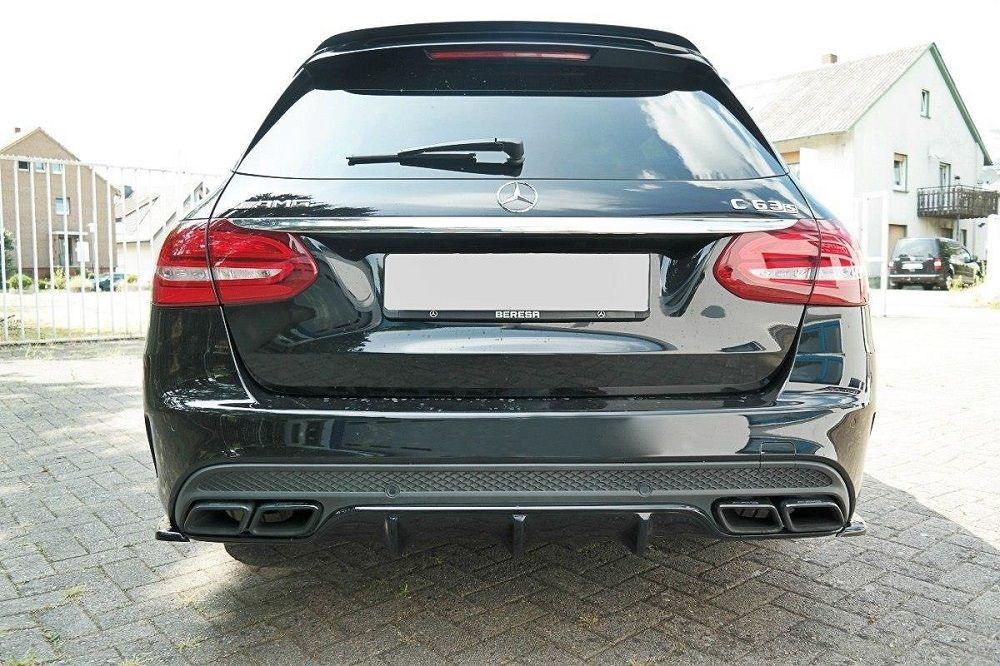 Rear diffuser extension for Mercedes C-Class S205 63 AMG T-Model by Maxton Design