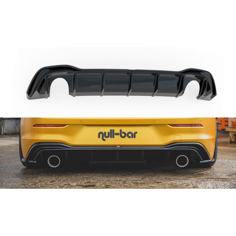 Maxton Design Rear Diffuser for VW Golf 8 for GTI Look