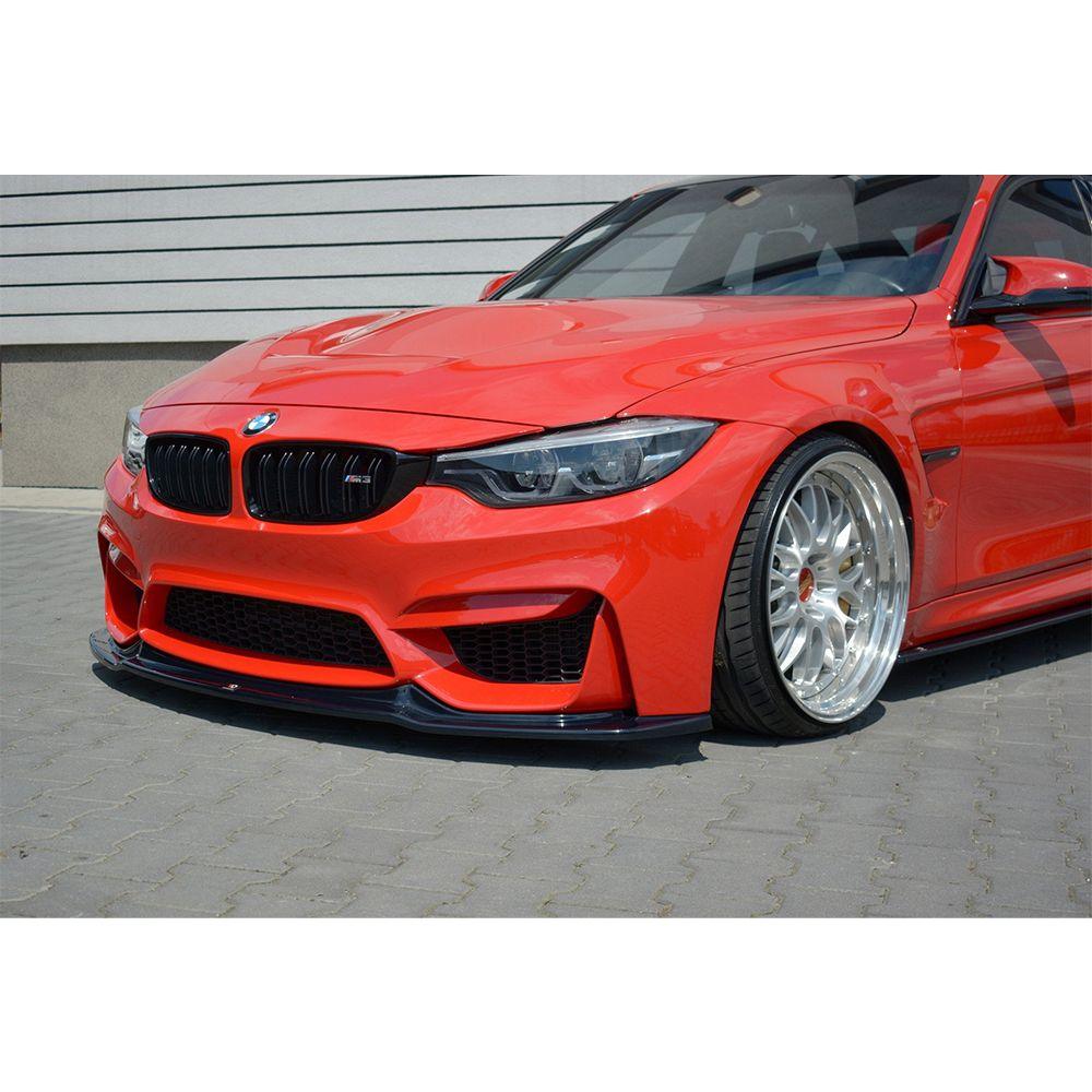 Maxton Design Front Lip / Front Splitter V.1 for BMW M3 F80