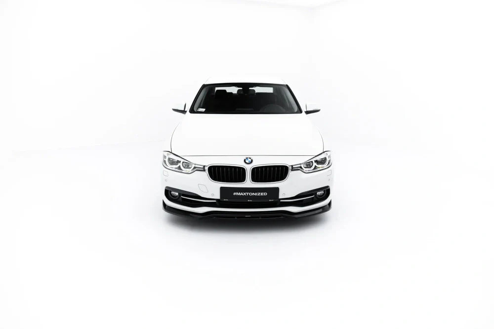 Frontlippe / Frontsplitter / Frontansatz für BMW 3 Sportline Limousine / Touring F30 / F31 von Maxton Design