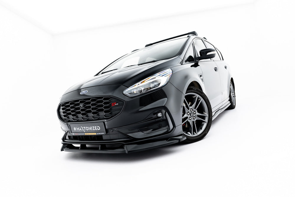 Frontlippe / Frontsplitter / Frontansatz für Ford S-Max ST-Line Mk2 Facelift von Maxton Design